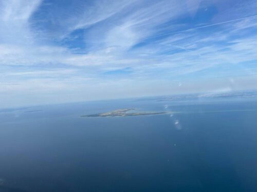 Endelave im Anflug