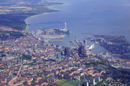 Aarhus von oben