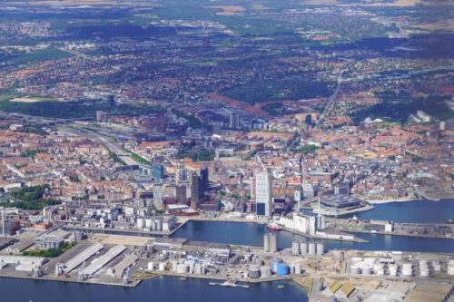 Aarhus von oben